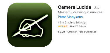 Wie viel kostet die Camera Lucida-App?