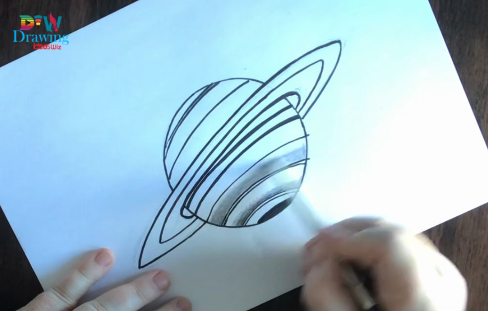 Wie zeichnet man Saturn