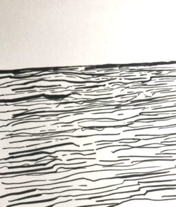 Pen and Ink Drawings of Water