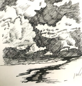 How to Draw Clouds with Pen